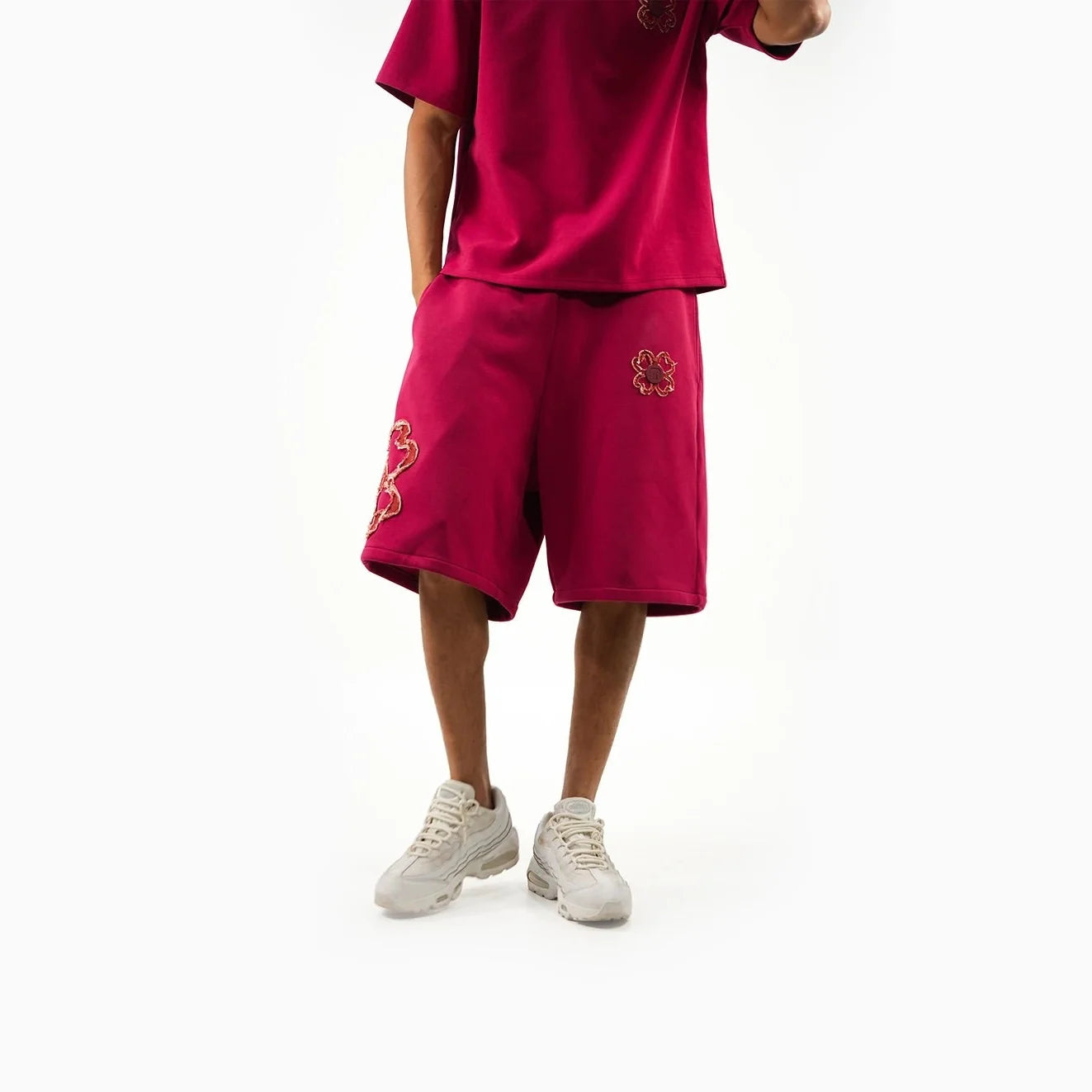 TOROM - Dark Bordeaux Shorts
