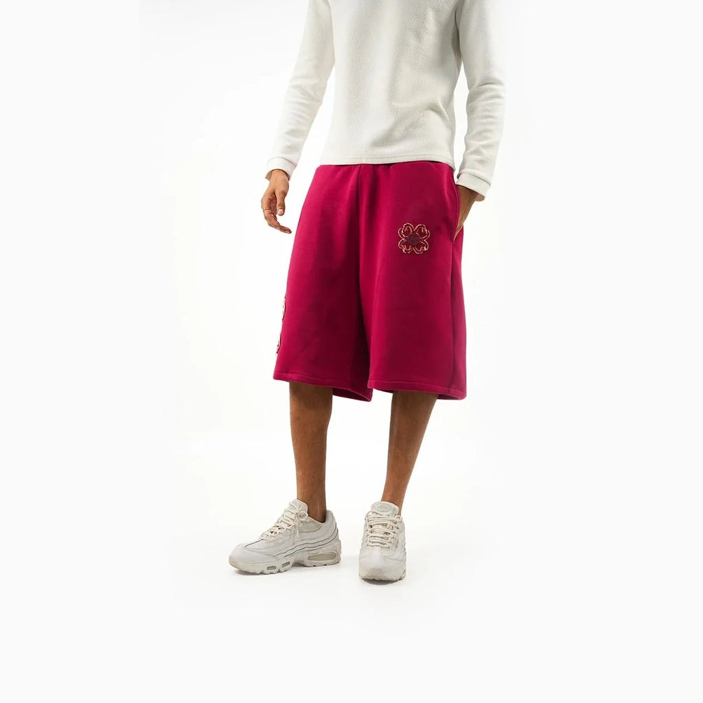 TOROM - Dark Bordeaux Shorts