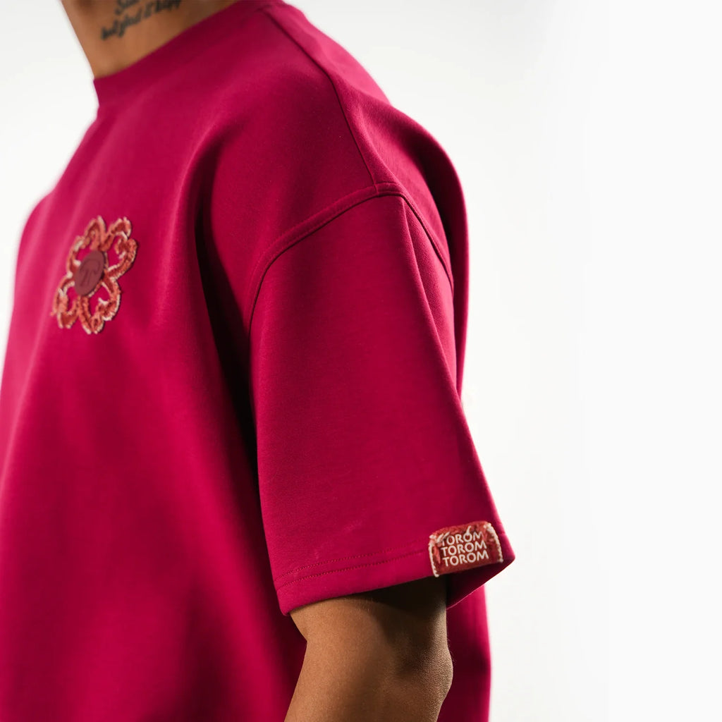 TOROM - Dark Bordeaux T-shirt