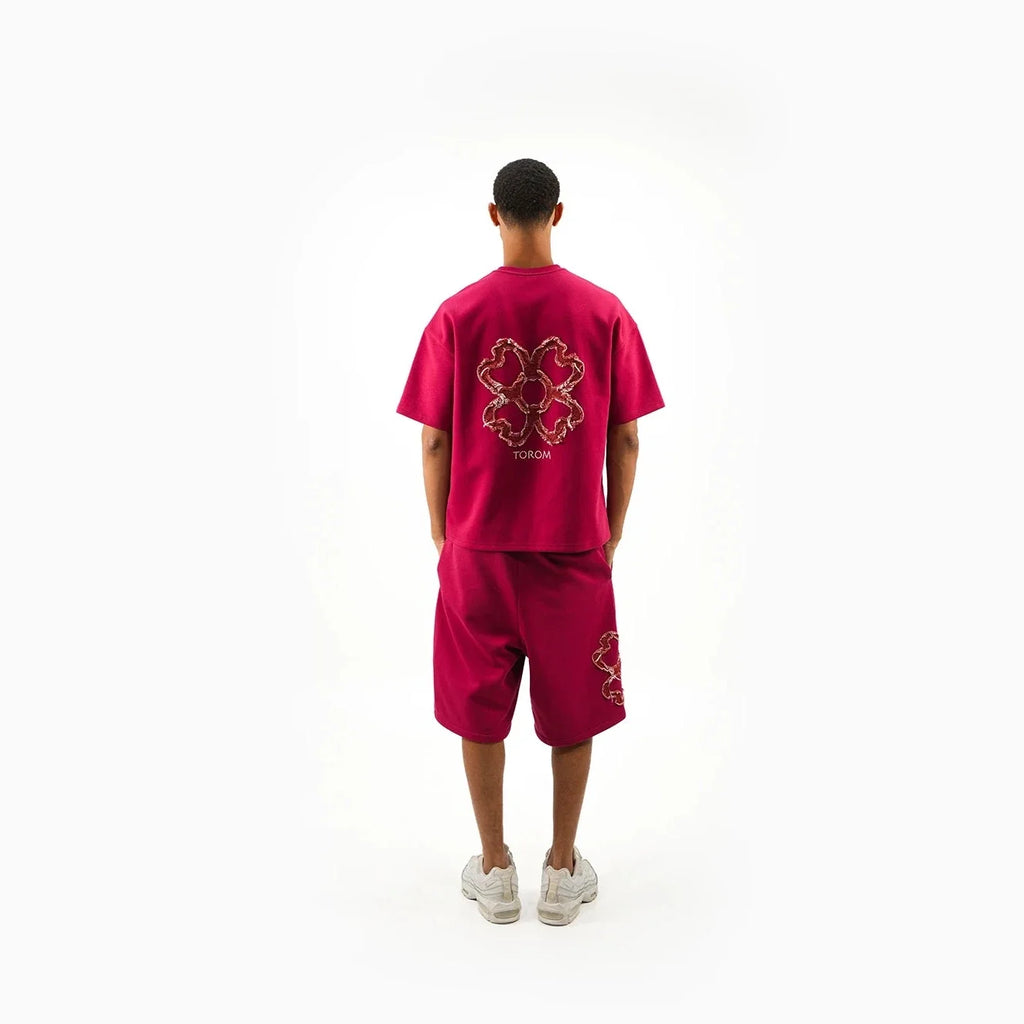 TOROM - Dark Bordeaux T-shirt