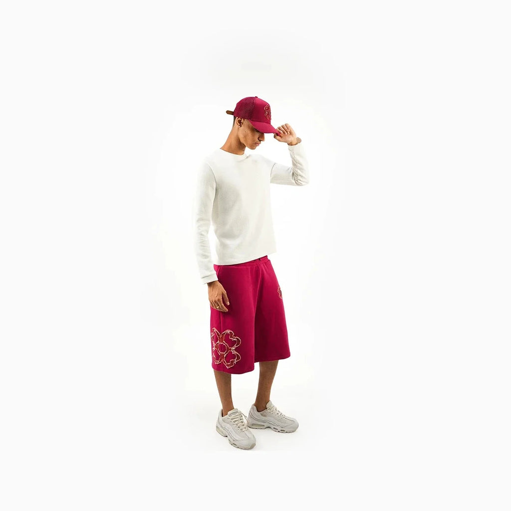 TOROM - Dark Bordeaux Shorts