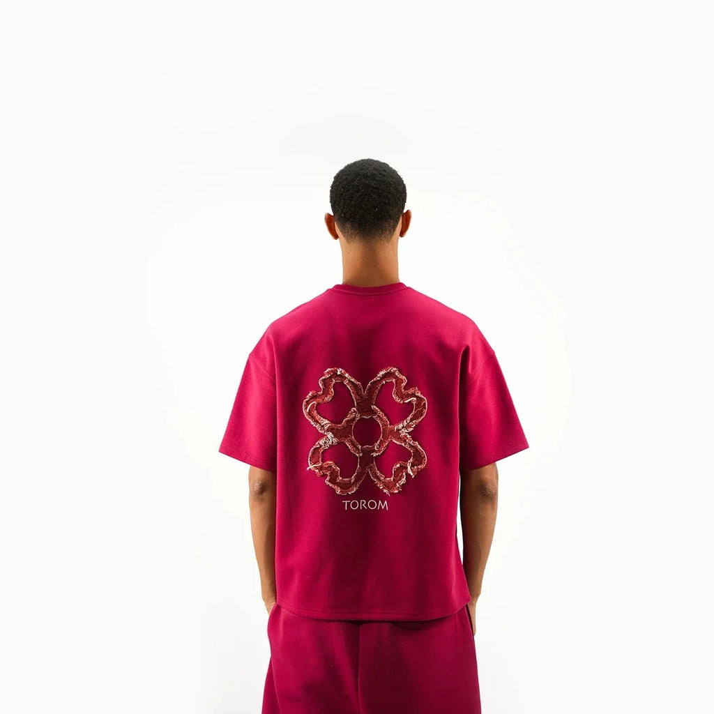 TOROM - Dark Bordeaux T-shirt