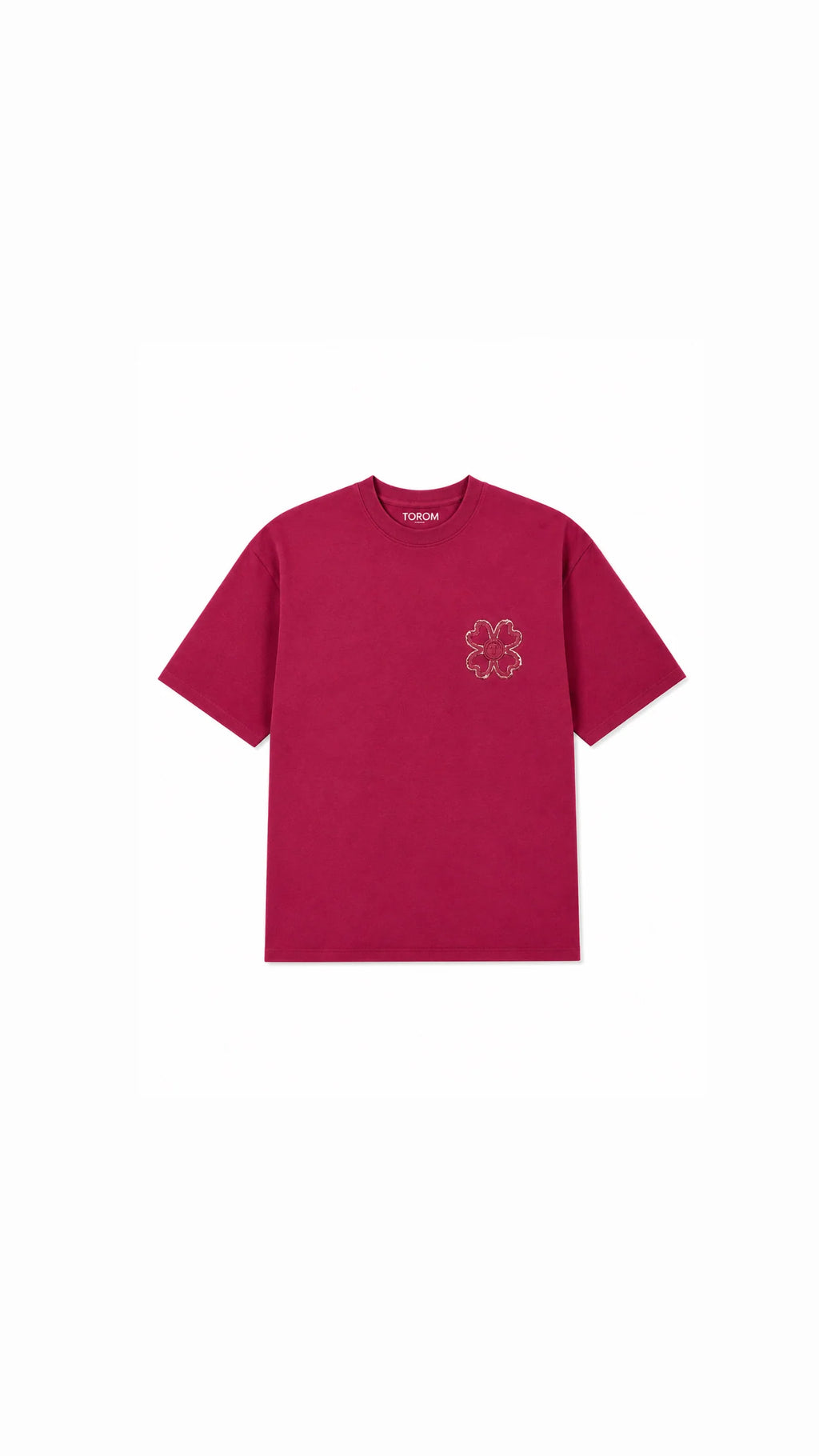 TOROM - Dark Bordeaux T-shirt